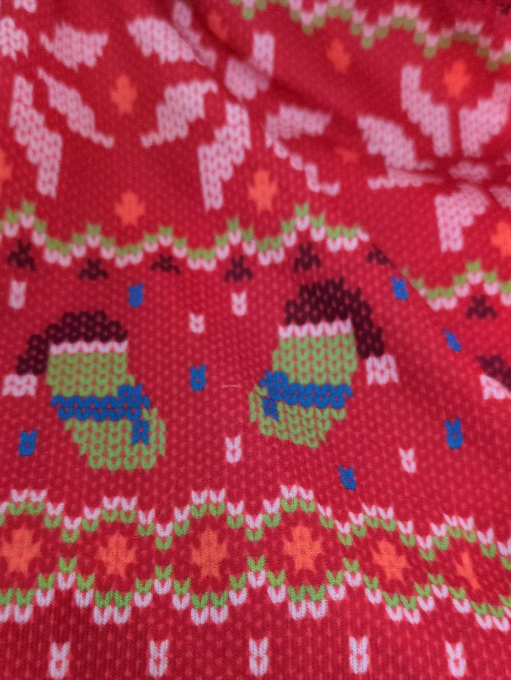 NWT Merry Makings Extra Large Red Fair Isle Pickle Pet Pajamas Dog Jumpsuit